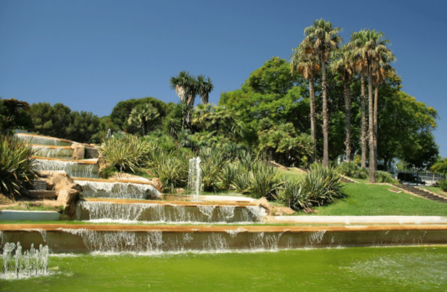 Spread out your picnic blanket alongside the water so you can dip your feet in for some refreshment